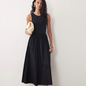 ❌sold❌NWT Commense Black Midi Tank Dress With Pockets